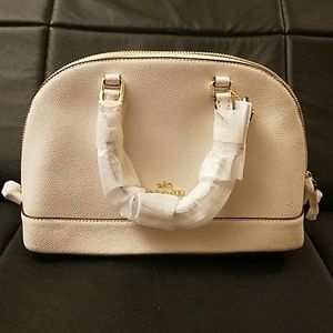 Coach Mini Sierra Satchel Crossgrain Leather